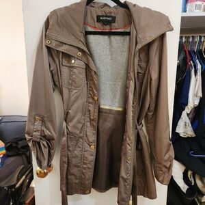 Ellen Tracy Women's Utility Jacket in Tan